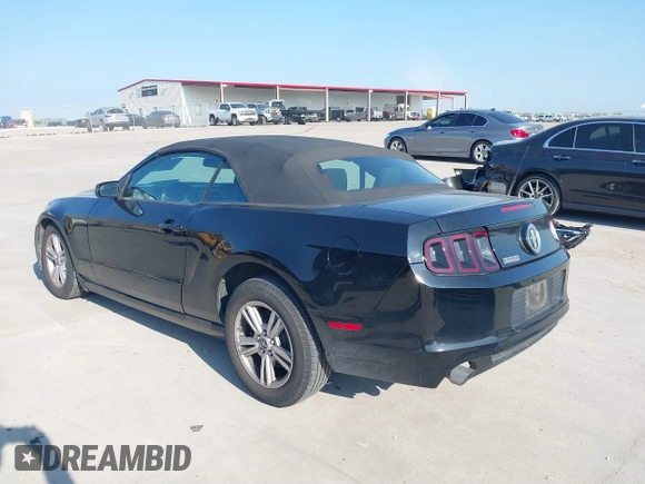 2014 Ford Mustang V6 with VIN 1ZVBP8EM3E5314313, listed as a IAAI auction lot 40358026 with 75,237 mi miles. Bid and sale history available at carsss.com. Image 3.