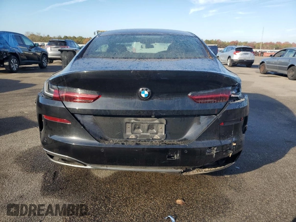 2020 BMW 8 Series 840i with VIN WBAGV4C03LCD88931, listed as a Copart auction lot 77530864 with 41,667 mi miles and Salvage title. Bid and sale history available at DreamBid. Image 6.