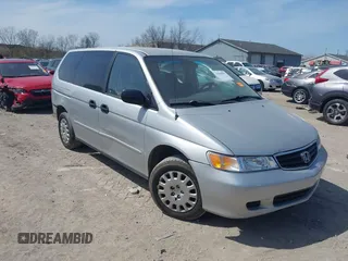 2002 Honda Odyssey LX z VIN 2HKRL18532H567409, wystawiony jako IAAI lot #42069502 z przebiegiem 173 662 mil mil oraz . Historia ofert i sprzedaży dostępna na DreamBid. Obrazek 1.