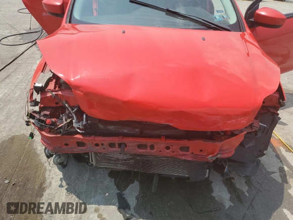 2012 Ford Focus SE with VIN 1FAHP3F22CL253922, listed as a Copart auction lot 59124055 with 112,421 mi miles and Salvage title. Bid and sale history available at DreamBid. Image 11.