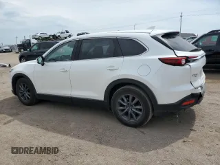 2021 Mazda CX-9 Touring with VIN JM3TCBCY4M0524573, listed as a Copart auction lot 60961165 with 58,408 mi miles and Salvage title. Bid and sale history available at DreamBid. Image 2.