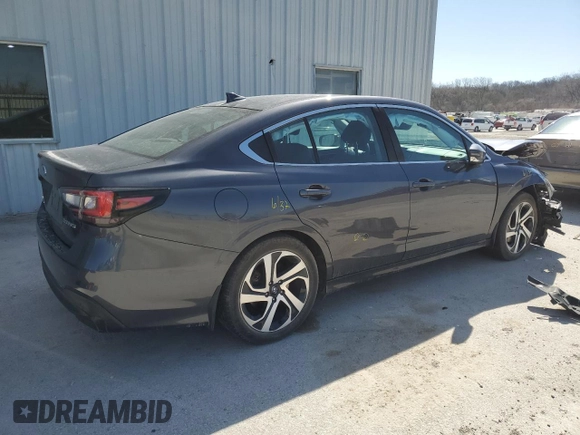 2020 Subaru Legacy Limited with VIN 4S3BWAN66L3025384, listed as a Copart auction lot 49319485 with 26,504 mi miles and Salvage Title. Bid and sale history available at DreamBid. Image 3.