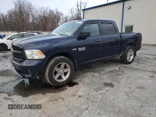 2016 Ram 1500 Tradesman z VIN 3C6RR7KT3GG119140, wystawiony jako Copart lot #86908714 z przebiegiem 82 468 mil mil oraz Szkoda całkowita • Salvage title. Historia ofert i sprzedaży dostępna na DreamBid. Obrazek 1.