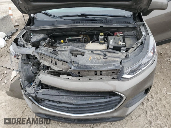 2020 Chevrolet Trax LS with VIN KL7CJKSBXLB349371, listed as a Copart auction lot 44542705 with 69,300 mi miles and Salvage Title. Bid and sale history available at carsss.com. Image 12.