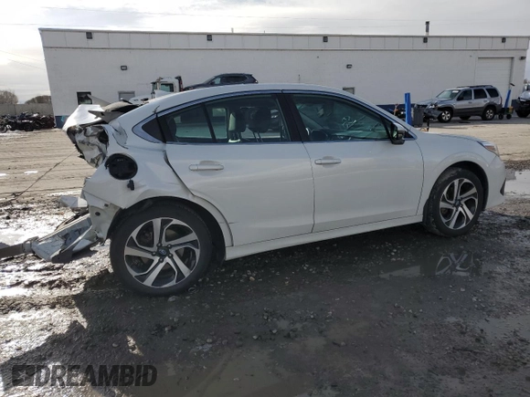 2020 Subaru Legacy Limited with VIN 4S3BWAL61L3011055, listed as a Copart auction lot 46270945 with 68,178 mi miles and Salvage Title. Bid and sale history available at DreamBid. Image 3.