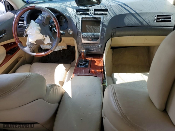 2007 Lexus GS 350 with VIN JTHCE96S270007326, listed as a Copart auction lot 52366294 with 0 mi miles and Salvage Title. Bid and sale history available at carsss.com. Image 8.