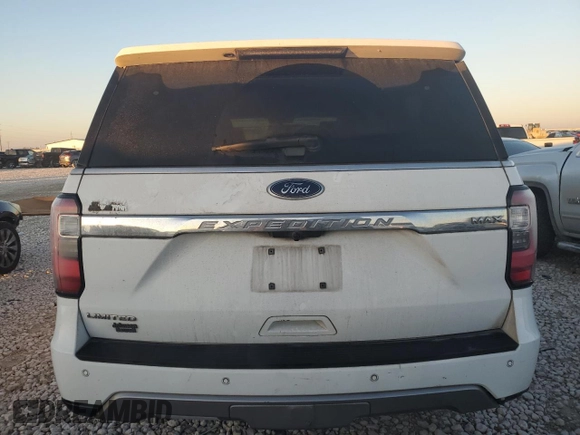 2018 Ford Expedition Max Limited with VIN 1FMJK2AT7JEA23438, listed as a Copart auction lot 85933814 with 99,307 mi miles and Salvage title. Bid and sale history available at DreamBid. Image 6.