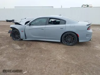 2020 Dodge Charger Scat Pack Widebody with VIN 2C3CDXGJ8LH216563, listed as a IAAI auction lot 41502637 with 1 mi miles. Bid and sale history available at carsss.com. Image 14.