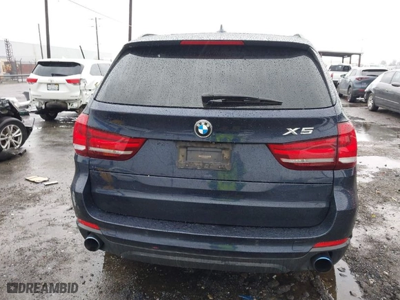 2015 BMW X5 sDrive35i with VIN 5UXKR2C56F0H36579, listed as a IAAI auction lot 41571786 with 183,267 mi miles. Bid and sale history available at carsss.com. Image 16.