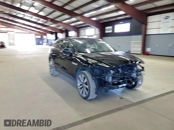 2017 Jaguar F-Pace 35t Premium with VIN SADCJ2BV5HA097625, listed as a Copart auction lot 52091325 with 88,614 mi miles and Salvage Title. Bid and sale history available at DreamBid. Image 12.