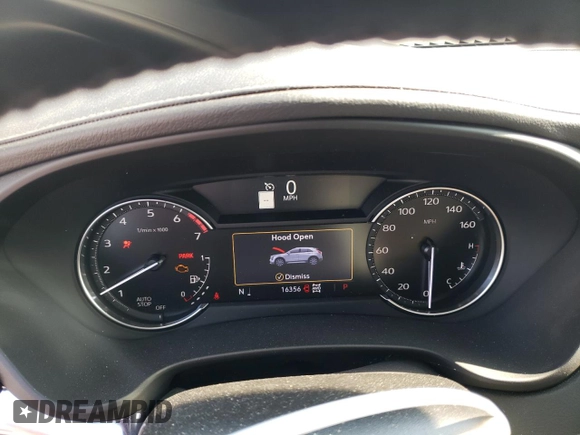 2023 Cadillac XT4 AWD Luxury with VIN 1GYFZBR40PF173861, listed as a Copart auction lot 71233194 with 16,356 mi miles and Salvage title. Bid and sale history available at DreamBid. Image 9.