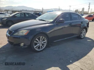 2006 Lexus IS 250 with VIN JTHBK262165005922, listed as a Copart auction lot 65063205 with 206,794 mi miles and Clean title. Bid and sale history available at DreamBid. Image 1.