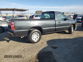 2005 Chevrolet Silverado 1500 LS with VIN 1GCEC14T45E264467, listed as a Copart auction lot 43875115 with 47,202 mi miles and Clean Title. Bid and sale history available at carsss.com. Image 3.