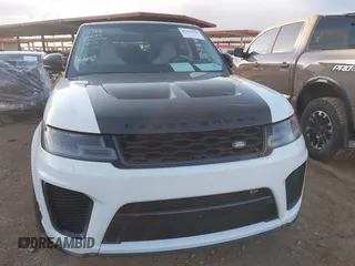 2022 Land Rover Range Rover Sport SVR with VIN SALWZ2RE1NA236189, listed as a IAAI auction lot 41950258 with 46,214 mi miles and . Bid and sale history available at DreamBid. Image 13.