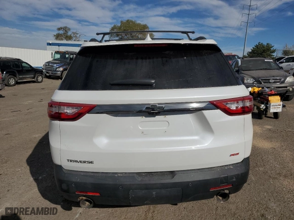 2019 Chevrolet Traverse RS with VIN 1GNERJKXXKJ241712, listed as a Copart auction lot 78208444 with 0 mi miles and Salvage Title. Bid and sale history available at carsss.com. Image 6.
