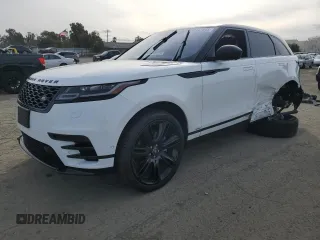2020 Land Rover Range Rover with VIN SALYM2EV9LA238122, listed as a Copart auction lot 45757945 with 58,792 mi miles and Salvage title. Bid and sale history available at DreamBid. Image 1.