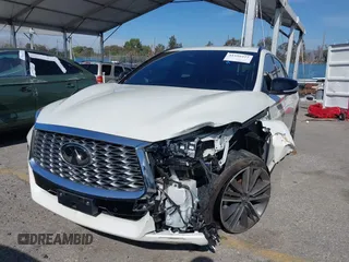 2023 Infiniti QX55 Essential with VIN 3PCAJ5KR5PF106742, listed as a IAAI auction lot 41599422 with 28,517 mi miles and . Bid and sale history available at DreamBid. Image 17.