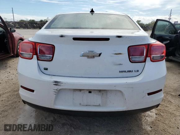 2016 Chevrolet Malibu Limited LS with VIN 1G11B5SA8GF168308, listed as a Copart auction lot 74886854 with 0 mi miles and Non Repairable. Bid and sale history available at carsss.com. Image 6.