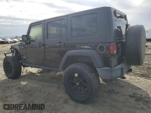 2010 Jeep Wrangler Unlimited Rubicon with VIN 1J4HA6H19AL192027, listed as a Copart auction lot 47499715 with Not provided miles and Non repairable. Bid and sale history available at DreamBid. Image 2.