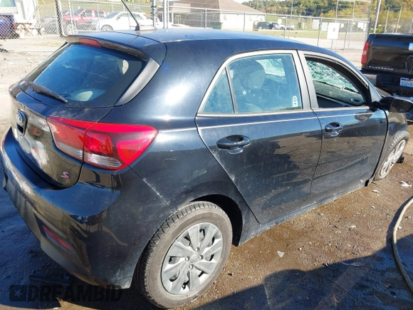 2020 Kia Rio S with VIN 3KPA25AD9LE329188, listed as a IAAI auction lot 40555813 with 41,613 mi miles and . Bid and sale history available at DreamBid. Image 4.