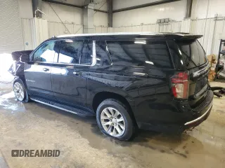 2023 Chevrolet Suburban Premier with VIN 1GNSKFKD5PR255729, listed as a Copart auction lot 48376385 with 64,196 mi miles and Clean Title. Bid and sale history available at DreamBid. Image 2.