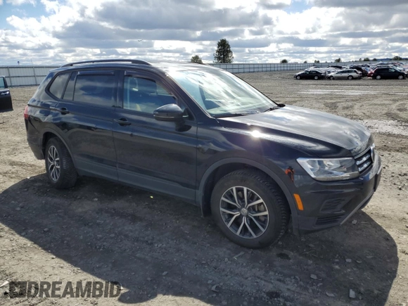2021 Volkswagen Tiguan S z VIN 3VV0B7AX8MM072597, wystawiony jako Copart lot #52284865 z przebiegiem 48 912 mil mil oraz Szkoda całkowita • Salvage title. Historia ofert i sprzedaży dostępna na DreamBid. Obrazek 4.