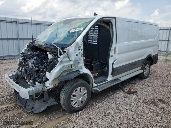 2021 Ford Transit Cargo Van with VIN 1FTBR1Y84MKA35617, listed as a Copart auction lot 56629234 with 0 mi miles. Bid and sale history available at carsss.com. Image 1.