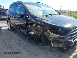 2019 Ford EcoSport SE with VIN MAJ6S3GL3KC301861, listed as a IAAI auction lot 40556438 with 55,668 mi miles and . Bid and sale history available at DreamBid. Image 6.