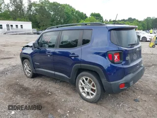 2019 Jeep Renegade Latitude with VIN ZACNJABB1KPK20281, listed as a IAAI auction lot 42171780 with Not provided miles and . Bid and sale history available at DreamBid. Image 3.