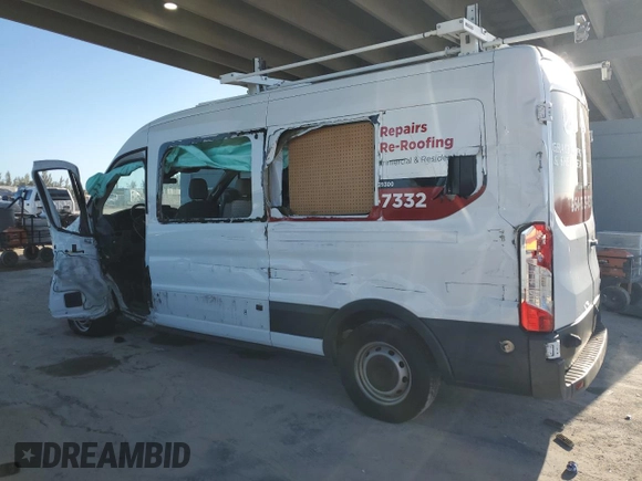 2017 Ford Transit XL z VIN 1FBZX2CM4HKA55164, wystawiony jako Copart lot #49674065 z przebiegiem 139 091 mil mil oraz Szkoda całkowita • Salvage title. Historia ofert i sprzedaży dostępna na DreamBid. Obrazek 2.