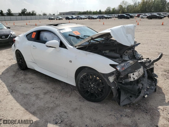 2017 Lexus RC with VIN JTHHA5BC3H5006814, listed as a Copart auction lot 45565274 with 0 mi miles. Bid and sale history available at carsss.com. Image 4.
