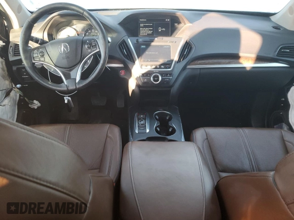 2018 Acura MDX Advance with VIN 5J8YD4H87JL009014, listed as a Copart auction lot 82551104 with 76,966 mi miles and Salvage Title. Bid and sale history available at carsss.com. Image 8.