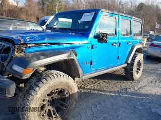2021 Jeep Wrangler Unlimited Sport S with VIN 1C4HJXDN4MW779291, listed as a IAAI auction lot 41290109 with 43,379 mi miles and . Bid and sale history available at DreamBid. Image 17.