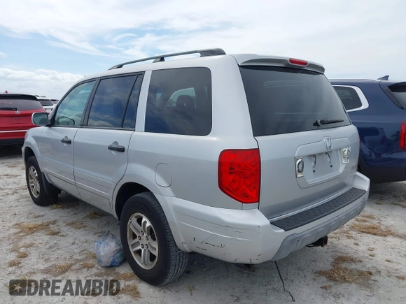 2003 Honda Pilot EX with VIN 2HKYF18443H620002, listed as a IAAI auction lot 41688454 with 213,392 mi miles. Bid and sale history available at carsss.com. Image 3.