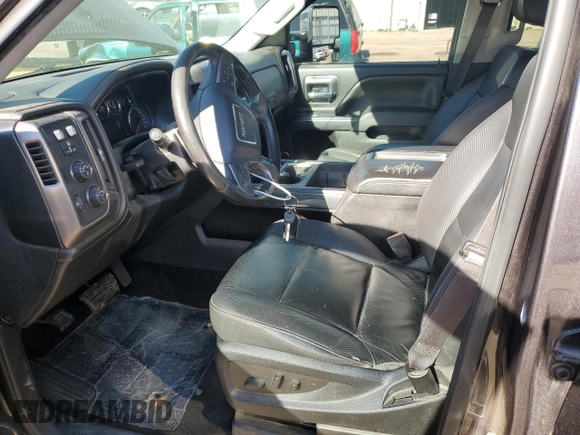 2015 GMC Sierra 1500 SLT with VIN 3GTU2VEC0FG365407, listed as a Copart auction lot 49766005 with 189,496 mi miles and Salvage Title. Bid and sale history available at DreamBid. Image 7.