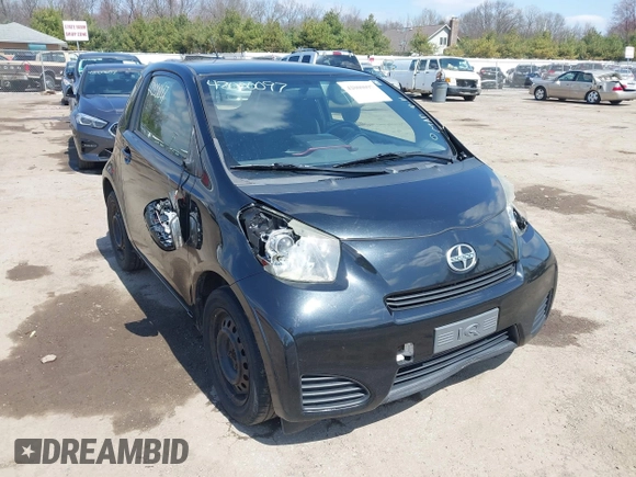 2012 Scion iQ with VIN JTNJJXB03CJ018302, listed as a IAAI auction lot 42000097 with 191,918 mi miles. Bid and sale history available at carsss.com. Image 1.