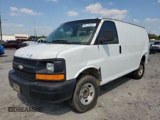 2007 Chevrolet Express Cargo z VIN 1GCHG35U471118407, wystawiony jako Copart lot #68104463 z przebiegiem 255 047 mil mil oraz Szkoda całkowita • Salvage title. Historia ofert i sprzedaży dostępna na DreamBid. Obrazek 1.