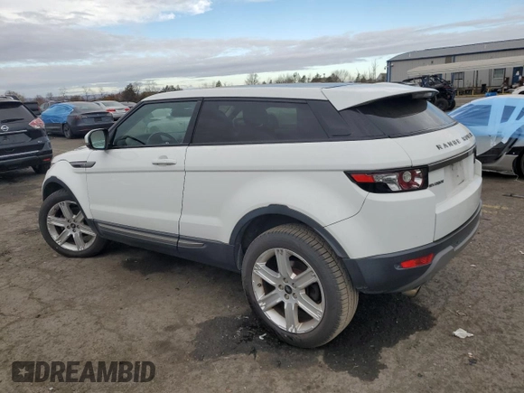 2013 Land Rover Range Rover Evoque Pure Plus with VIN SALVP1BG1DH778227, listed as a Copart auction lot 78803524 with 72,622 mi miles and Salvage title. Bid and sale history available at DreamBid. Image 2.