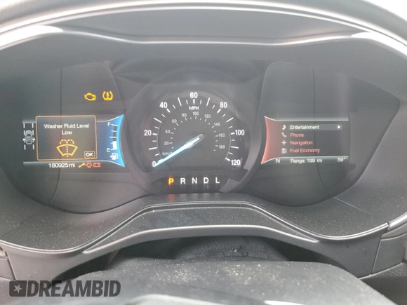 2019 Ford Fusion Hybrid SE with VIN 3FA6P0LU4KR272158, listed as a Copart auction lot 50956585 with 180,925 mi miles and Salvage Title. Bid and sale history available at carsss.com. Image 9.