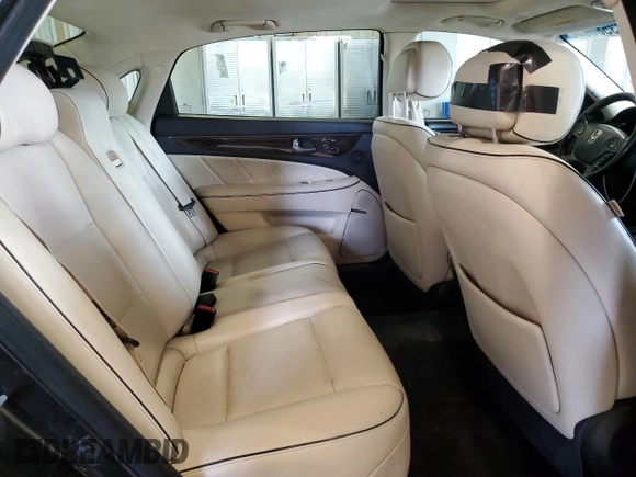 2014 Hyundai Equus Ultimate with VIN KMHGH4JH2EU077404, listed as a Copart auction lot 43586975 with Not provided miles and Salvage title. Bid and sale history available at DreamBid. Image 10.