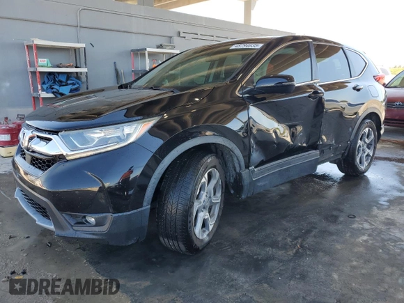 2019 Honda CR-V EX with VIN 7FARW1H52KE038706, listed as a Copart auction lot 48794635 with 66,129 mi miles and Non Repairable. Bid and sale history available at carsss.com. Image 1.