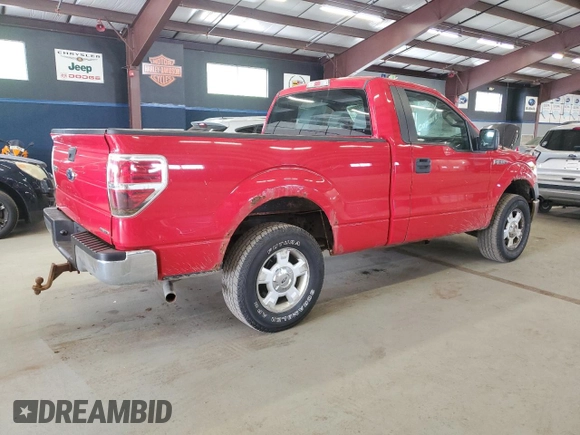 2013 Ford F-150 XL with VIN 1FTMF1CM5DKG20907, listed as a Copart auction lot 57873985 with 91,127 mi miles and Clean title. Bid and sale history available at DreamBid. Image 3.