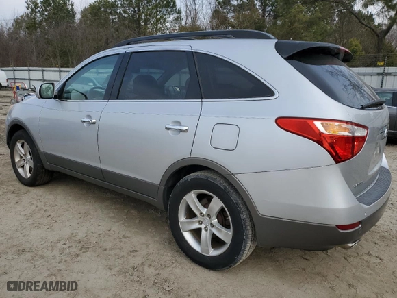 2008 Hyundai Veracruz GLS with VIN KM8NU13C78U050805, listed as a Copart auction lot 45502145 with 96,727 mi miles and Salvage Title. Bid and sale history available at carsss.com. Image 2.