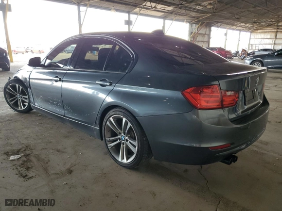 2015 BMW 3 Series 328i with VIN WBA3A5G55FNS84713, listed as a Copart auction lot 48485525 with 107,726 mi miles and Salvage Title. Bid and sale history available at carsss.com. Image 2.