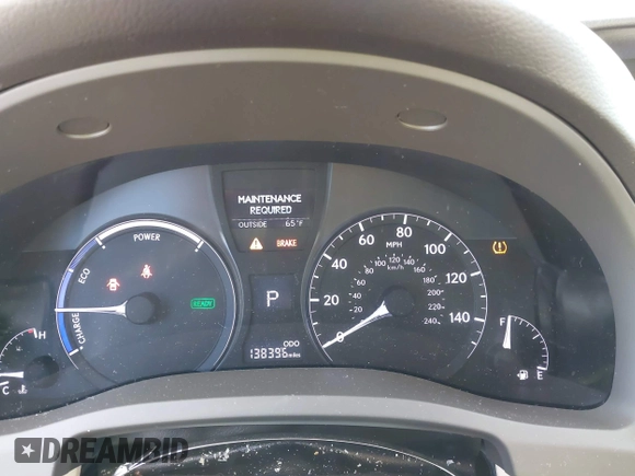 2013 Lexus RX 450h z VIN JTJBC1BA4D2052072, wystawiony jako IAAI lot #42076657 z przebiegiem 138 396 mil mil oraz . Historia ofert i sprzedaży dostępna na DreamBid. Obrazek 16.