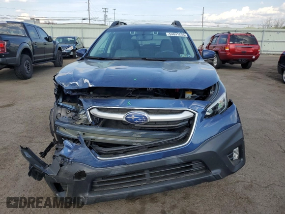 2020 Subaru Outback Premium с VIN 4S4BTACCXL3144570, выставлен на аукционе Copart как лот 54831255 с пробегом 20 157 миль миль и Списание • Salvage title. История ставок и продаж доступна на DreamBid. Изображение 5.