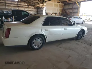 2001 Cadillac DeVille DHS z VIN 1G6KE57Y41U150631, wystawiony jako Copart lot #61805295 z przebiegiem 96 158 mil mil oraz Czysty tytuł • Clean title. Historia ofert i sprzedaży dostępna na DreamBid. Obrazek 3.