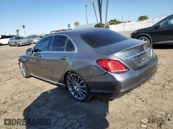 2019 Mercedes-Benz C 300 with VIN WDDWF8DB8KR483762, listed as a Copart auction lot 47028645 with 64,470 mi miles and Salvage Title. Bid and sale history available at DreamBid. Image 2.
