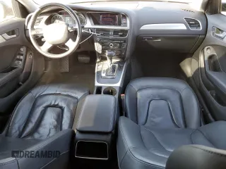 2014 Audi A4 Premium with VIN WAUAFAFL4EN027395, listed as a Copart auction lot 46329005 with 113,915 mi miles and Salvage Title. Bid and sale history available at carsss.com. Image 8.