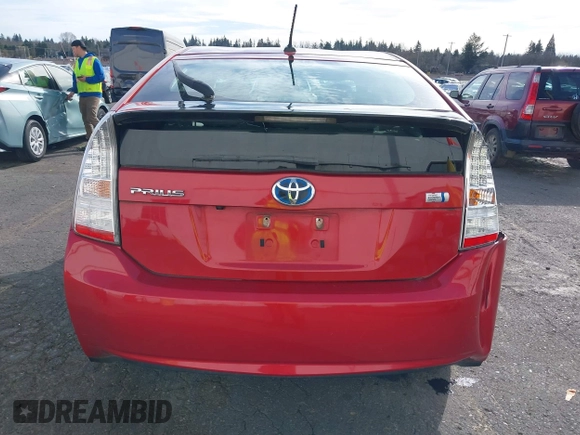 2011 Toyota Prius I with VIN JTDKN3DU3B5316961, listed as a IAAI auction lot 41667722 with 171,467 mi miles. Bid and sale history available at carsss.com. Image 17.